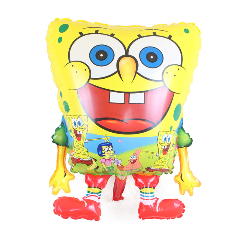 海绵宝宝卡通铝膜气球儿童生日派对装饰宝宝周岁宴会玩具详情图2