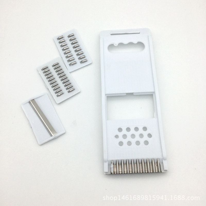 厂家直销多用可换刀片切菜器 新款多功能刨丝切片器 2元店货源详情图2