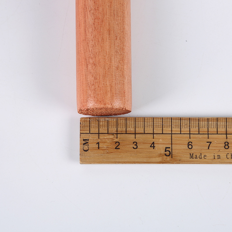 厂家直销 实木擀面杖面棍木质压面 擀面杖擀面棒 饺子皮烘焙工具详情图3