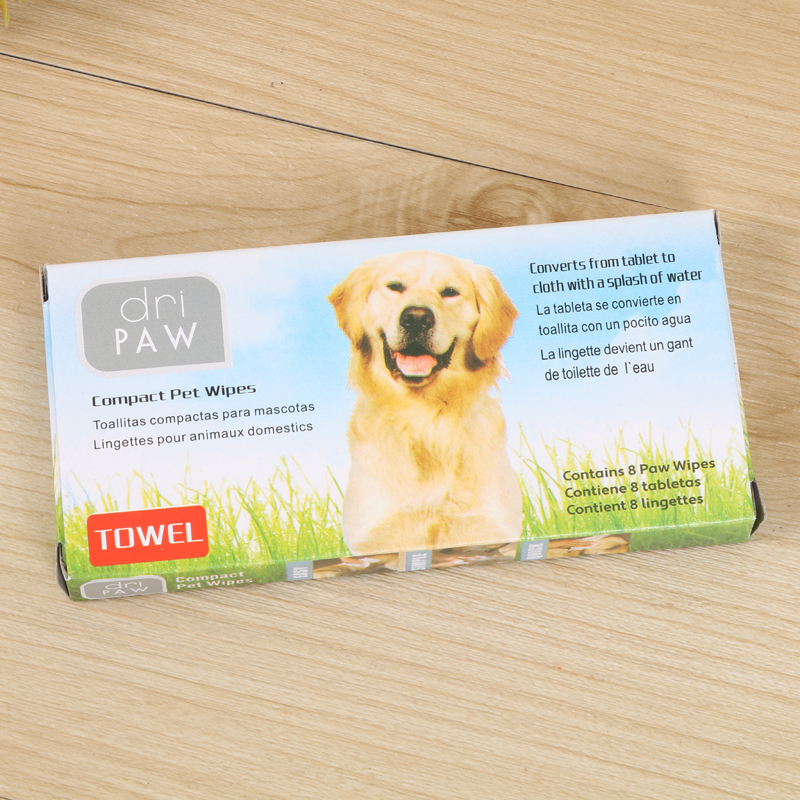 居家宠物压缩毛巾一次性毛巾宠物专用毛巾详情图2