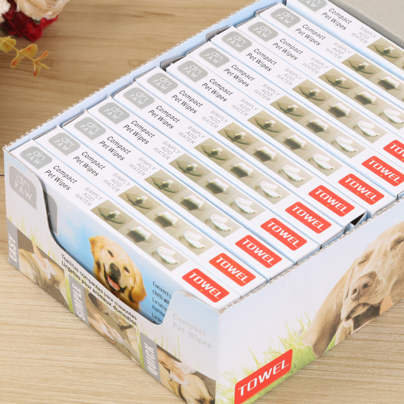 居家宠物压缩毛巾一次性毛巾宠物专用毛巾详情图3