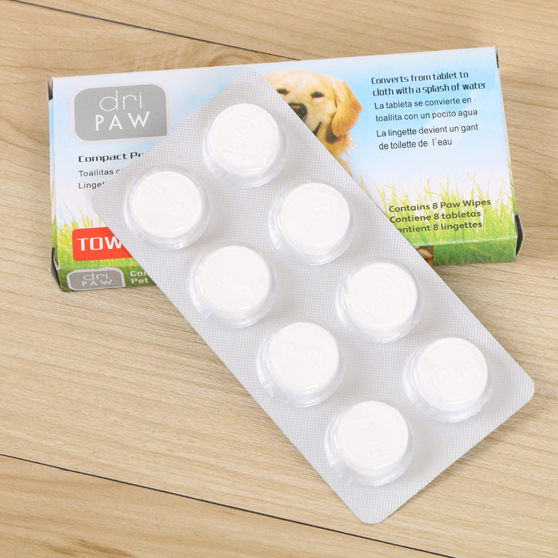 居家宠物压缩毛巾一次性毛巾宠物专用毛巾详情图1