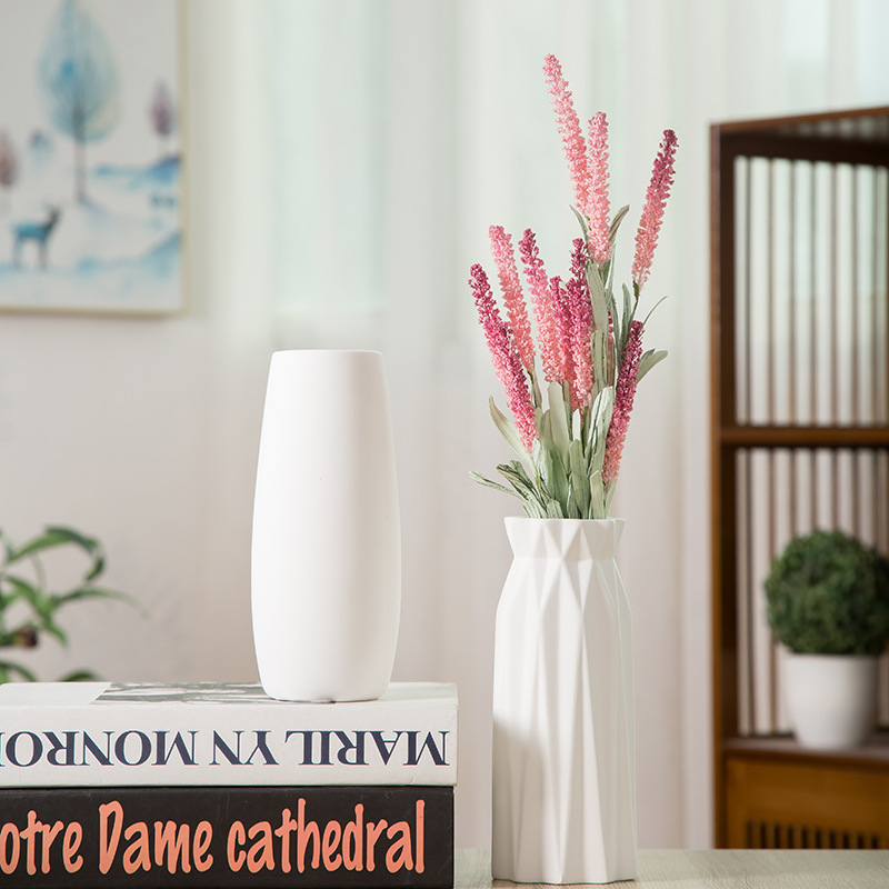 2025欧洲风格陶瓷摆件木质高花瓶花盆组合木制花瓶装饰品家居摆设陶瓷摆件详情图3