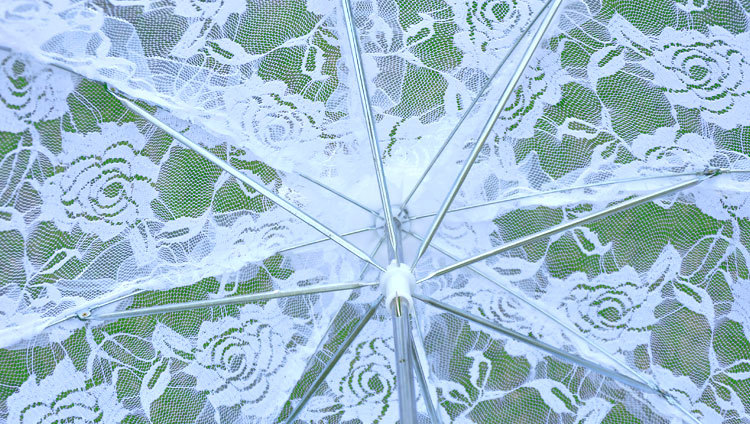 跨境西式婚庆用品新娘蕾丝花边伞花伞创意手工艺伞影楼拍摄工具详情图7