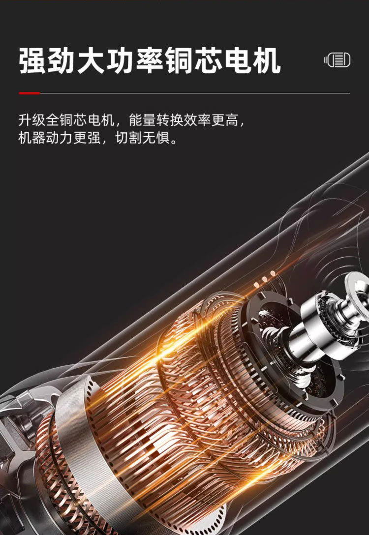 锂电迷你有刷角磨机多功能锂电手持打磨抛光机大功率电动切割机详情5