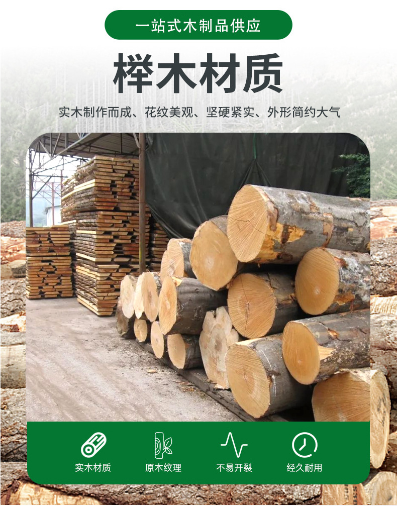 厂家批发木手柄圆形木质工艺手柄 五金烧烤木柄 各类规格详情5