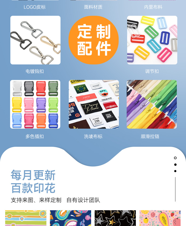 跨境新印花防爆冲支持客户印花logo宠物牵引胸背带反光牵引绳套装详情20