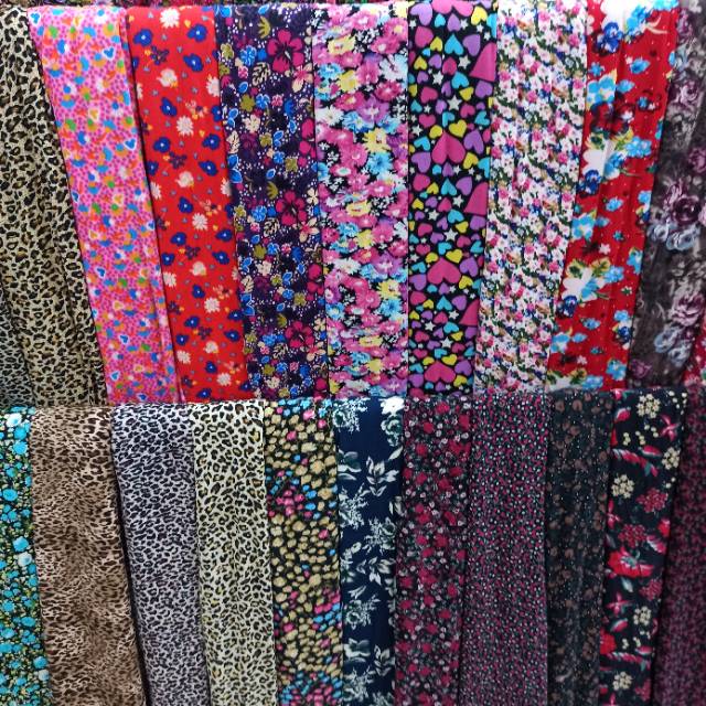 牛奶丝印花磨毛布详情图1