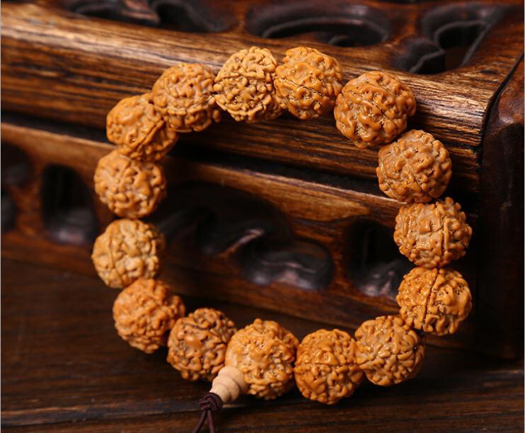 尼泊尔金刚菩提子手串精品文玩5瓣优质手链详情图3