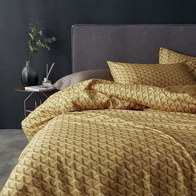 轻奢美式60支全棉贡缎长绒棉网红四件套详情图2