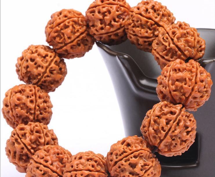 尼泊尔金刚菩提子手串精品文玩5瓣优质手链详情图1