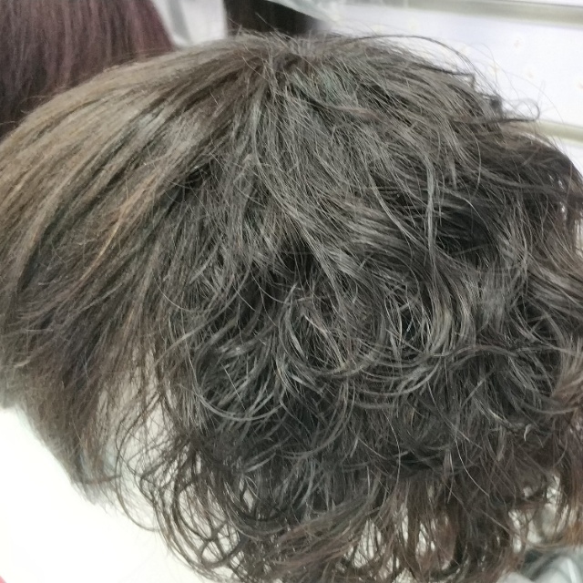 齐刘海大波浪长卷发 蓬松齐刘海女士假发详情图3