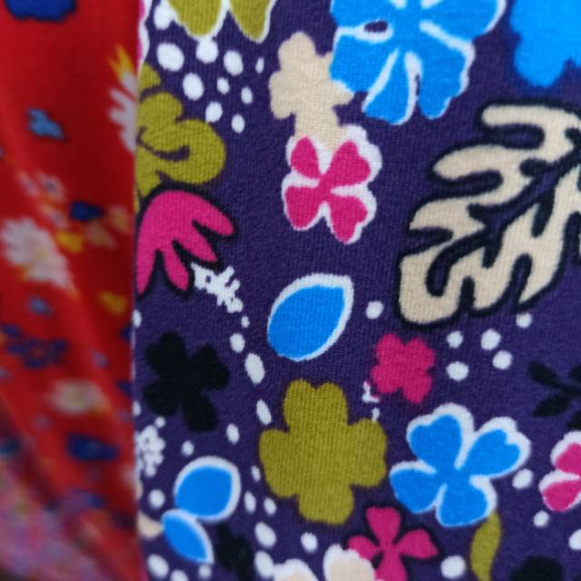 牛奶丝印花磨毛布详情图3