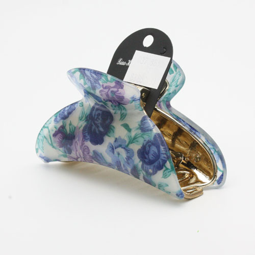 韩国马尾抓子头饰亚克力中码大号抓夹发饰详情图3