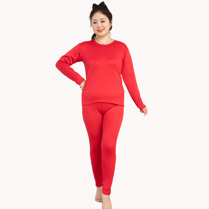 2021秋冬新款加肥加大加厚黄金绒甲保暖内衣情侣套装秋衣秋裤批发详情图4