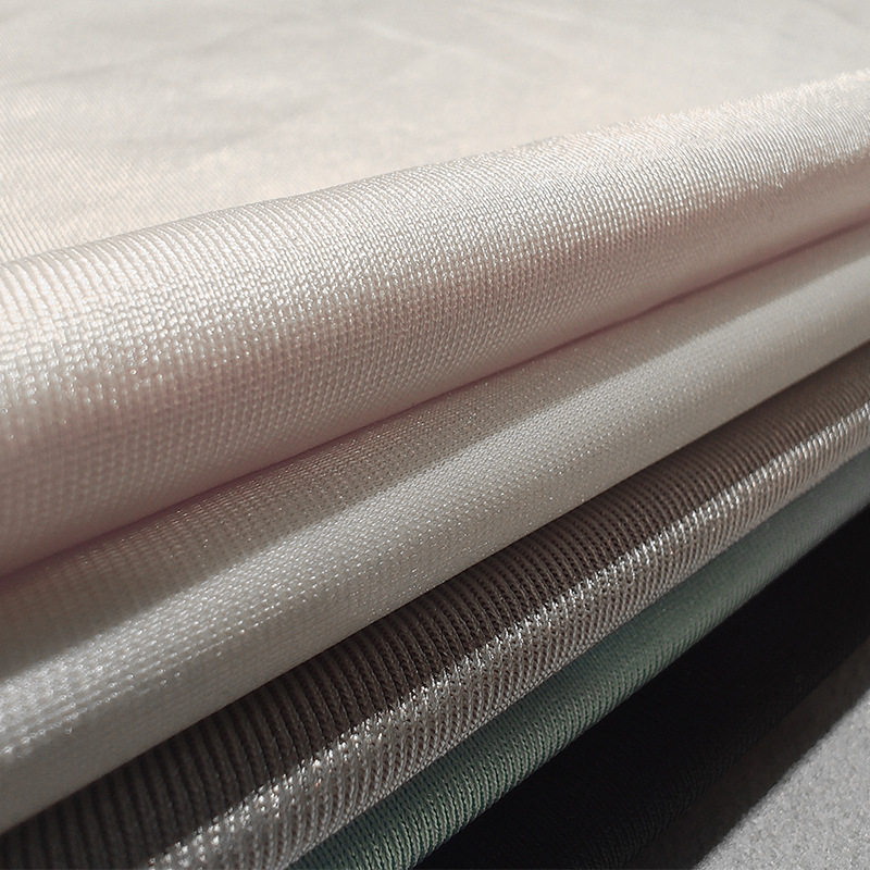 涤纶有光莱卡泳衣布料fabrics 涤氨面料四面弹骑行服内衣内裤布料详情图4