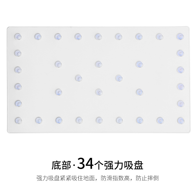 夏浪 卡通浴室防滑地垫脚垫吸盘防水淋浴房浴缸垫pvc地垫一件代发详情图5