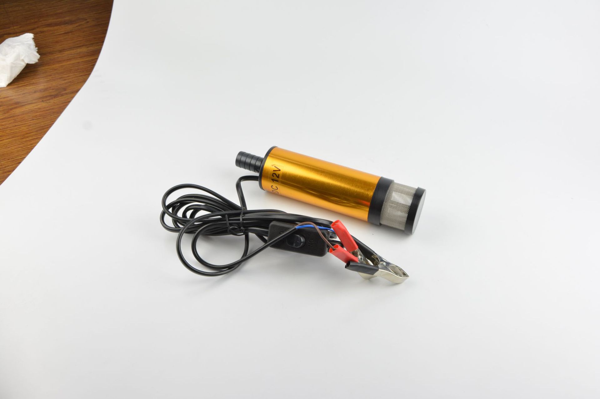 12v 38mm电动直流加油泵柴油泵潜水泵抽油泵小油泵抽水机详情图2