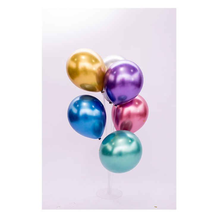 加厚2.8克12寸金属气球网红铬色圆形乳胶气球婚庆装饰节日气球详情图4