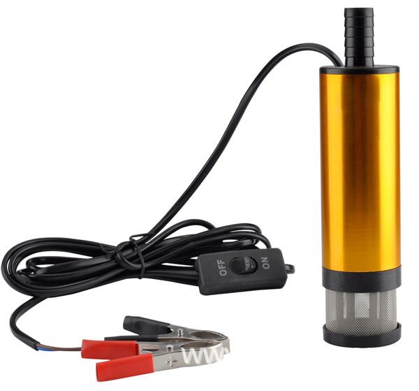 12v 38mm电动直流加油泵柴油泵潜水泵抽油泵小油泵抽水机详情图3