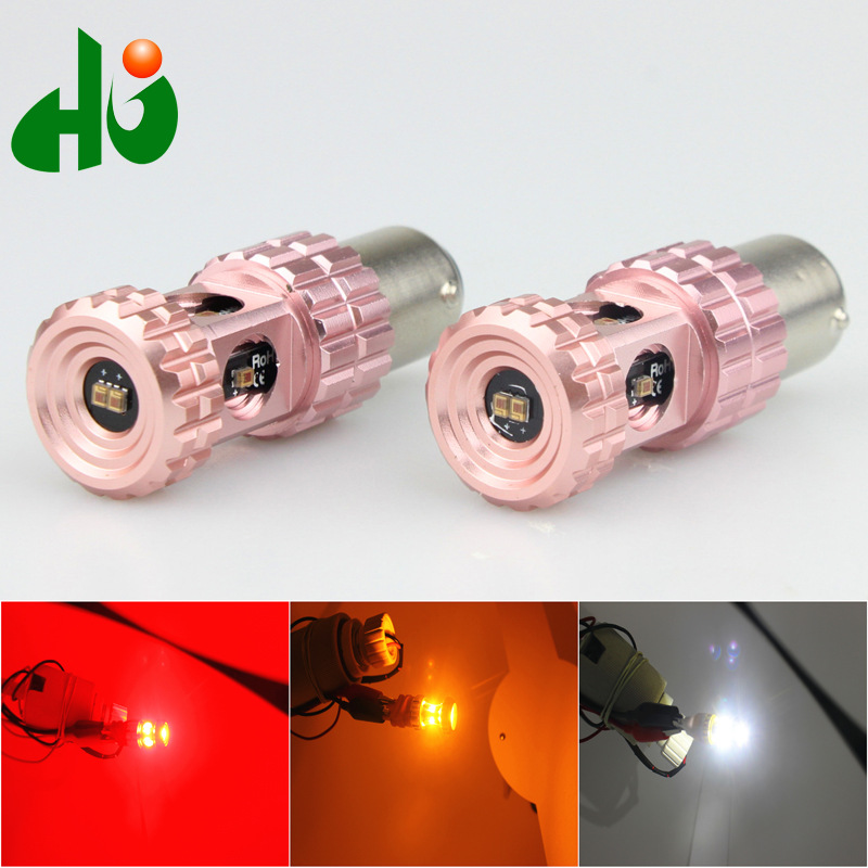 汽车led后驻车灯制动p21/5w1157前转向灯py21w t20夜视清防眩光详情图2