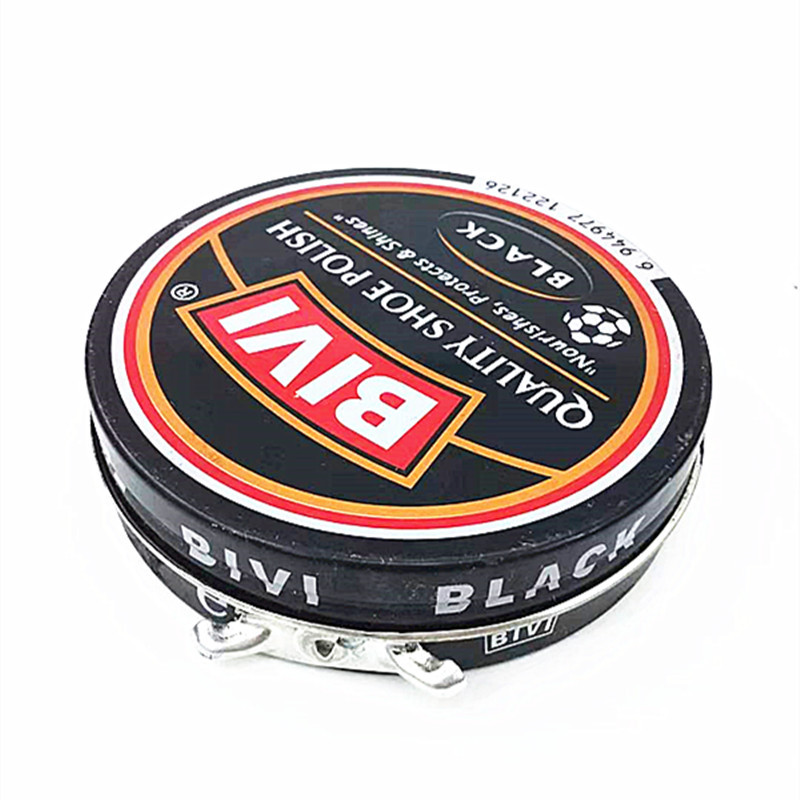 3-13铁盒鞋油批发 皮鞋保养油 棕色 黑色 自然色 铁盒高档鞋油详情图4