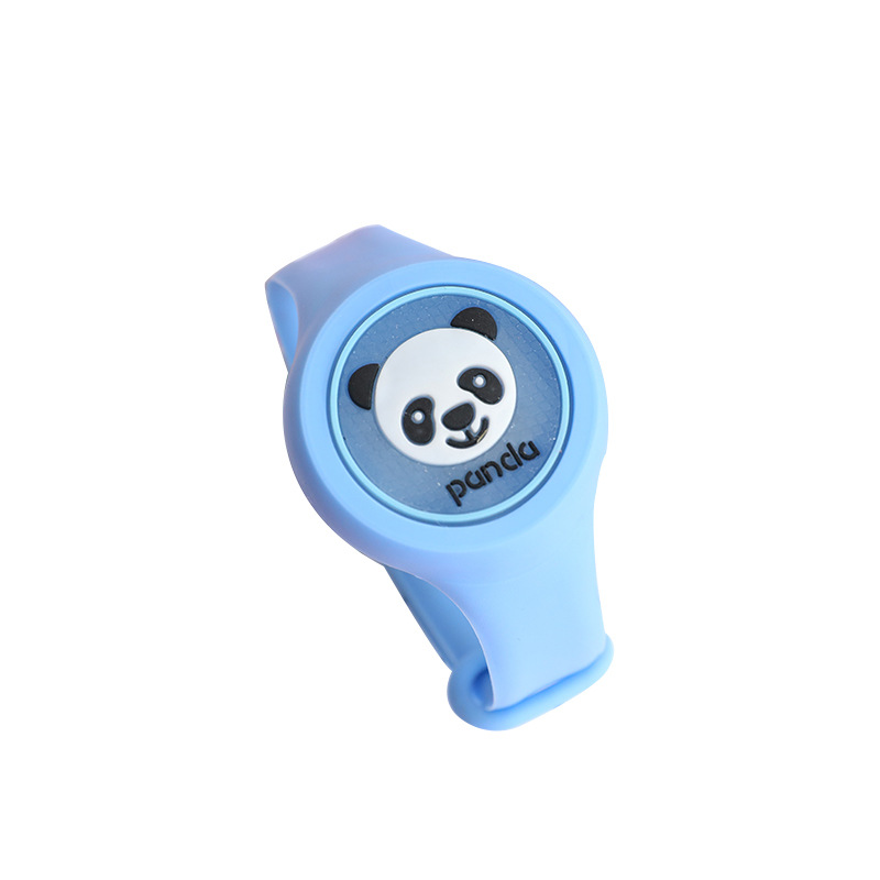 卡通闪光驱蚊手环 夜光防蚊手表驱蚊贴儿童发光手表驱蚊扣地摊详情图5