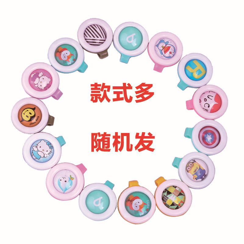 卡通闪光驱蚊手环 夜光防蚊手表驱蚊贴儿童发光手表驱蚊扣地摊详情图4