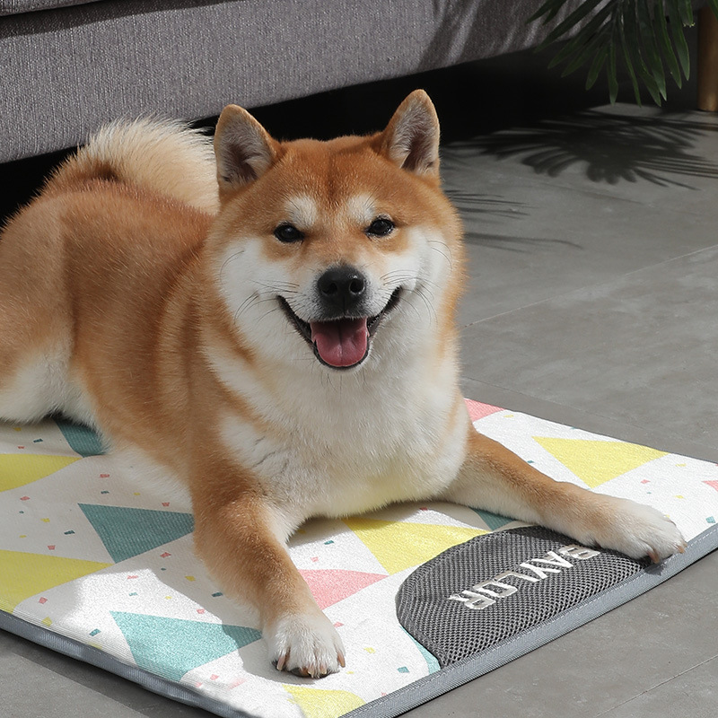 狗窝宠物冰丝窝垫猫窝宠物床透气宠物垫四季可用宠物窝 宠物用品详情图2