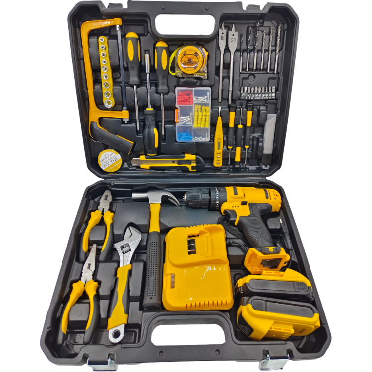 手电钻跨境热销家用多功能电钻充电钻电动螺丝刀电钻电动工具详情图4