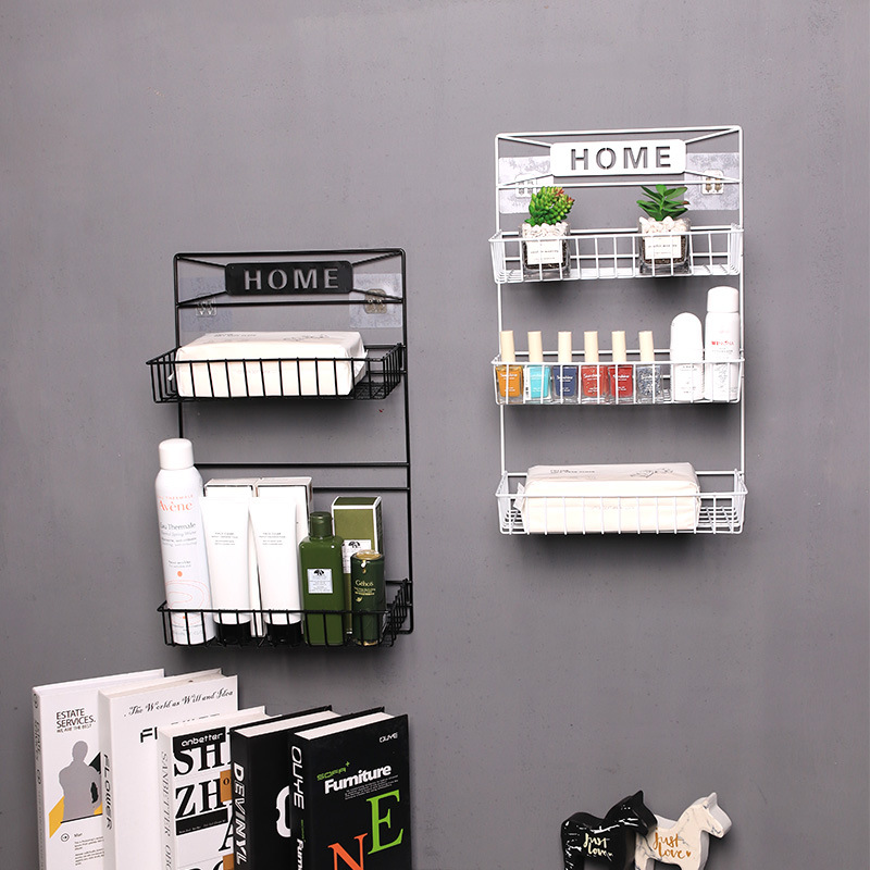 大学生宿舍神器女寝室收纳架上铺床头挂篮墙上置物架墙壁衣柜挂架详情图1