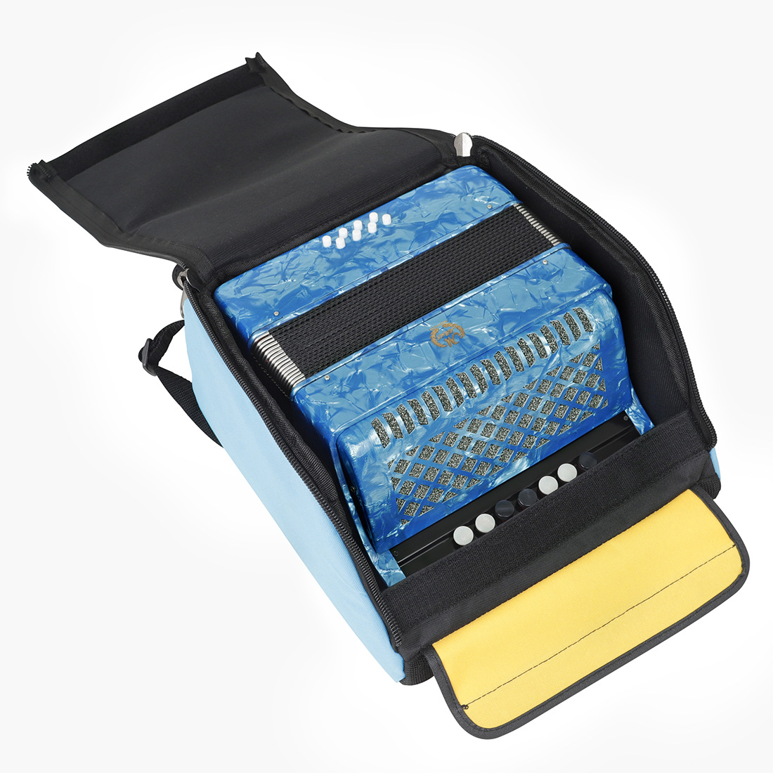 美贝特22键8贝司巴扬手风琴键钮式手风琴学生成人演奏键盘乐器琴详情图5