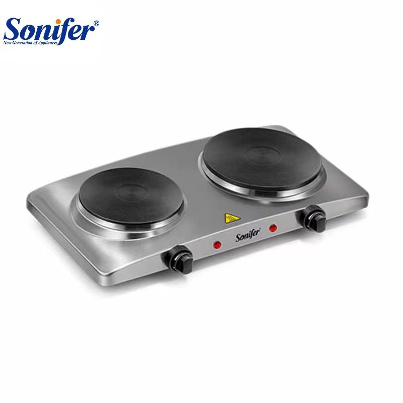 sonifer 跨境欧规双灶电热炉茶炉 electric hotplate sf-3049详情图1