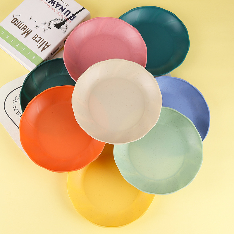 创意花边圆形深盘子家用鱼盘菜盘西餐意面盘沙拉饺子牛扒水果盘子详情图4