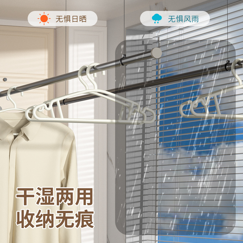 衣架无痕防滑塑料成人晾衣架日式白色衣架子家用衣挂衣撑学生宿舍详情图4