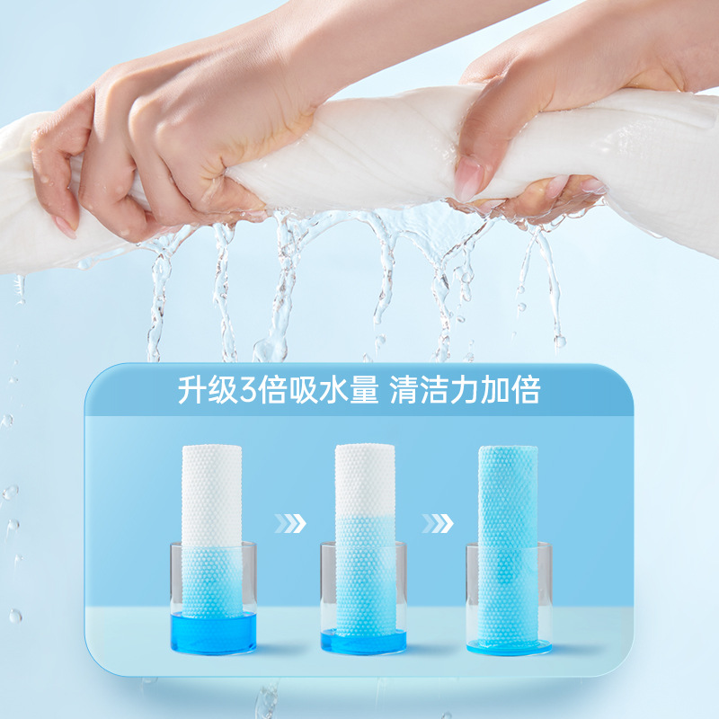 加厚一次性浴巾独立包装便携毛巾出差旅行酒店民宿棉柔洗浴巾详情图4