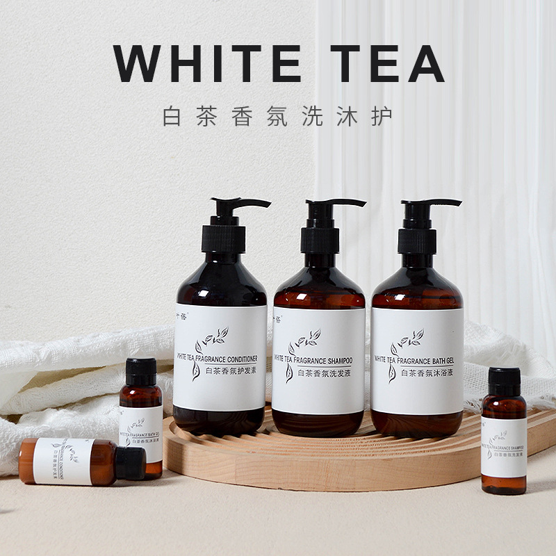 星级酒店洗发水沐浴露护发素洗护用品宾馆民宿大瓶套装厂家批发详情图1