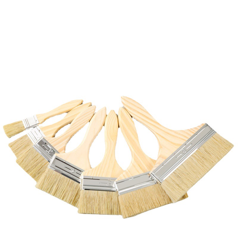 毛刷子油漆刷工业用猪毛刷油漆刷子软毛毛刷烧烤胶水漆刷清洁家用详情图5