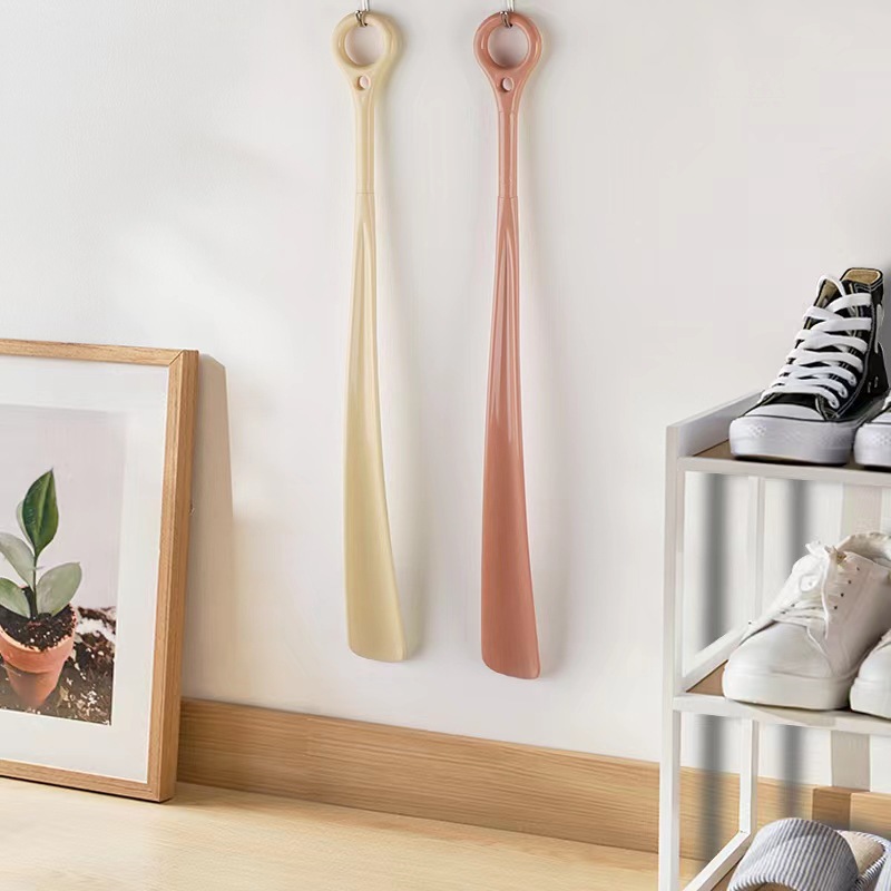 厂家批发晶彩塑料鞋拔mf21-1815鞋拔子批发详情图2