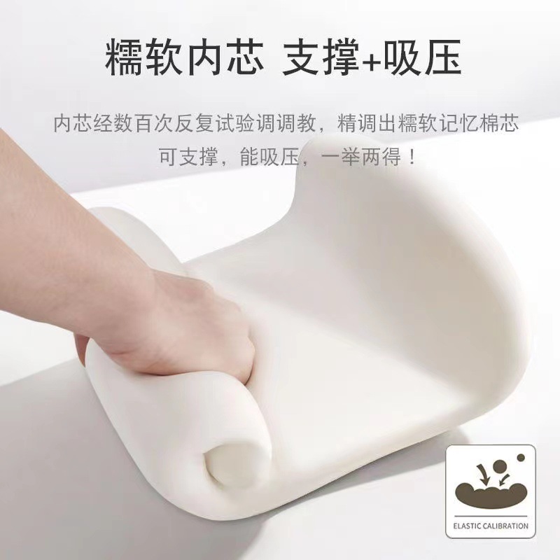 高档汽车头枕腰靠工厂批发车载记忆棉靠垫腰垫靠背腰枕车用护颈枕详情图4