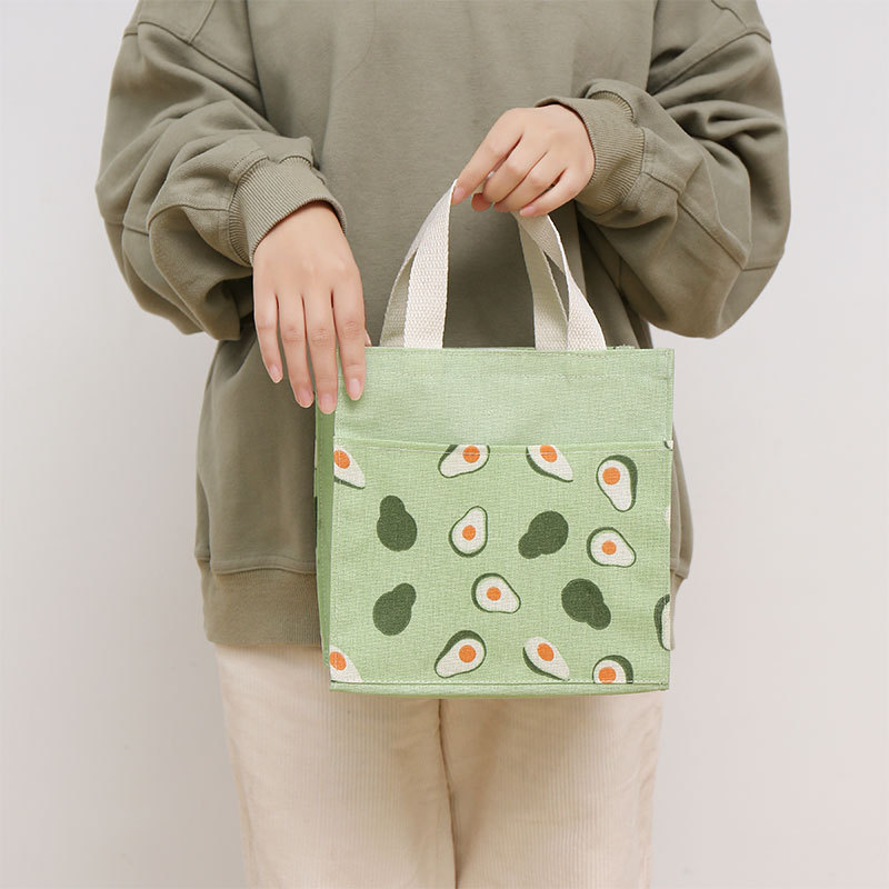 帆布包便携日用女ins文艺小清新手提布袋学生韩版日系简约包厂家详情图2