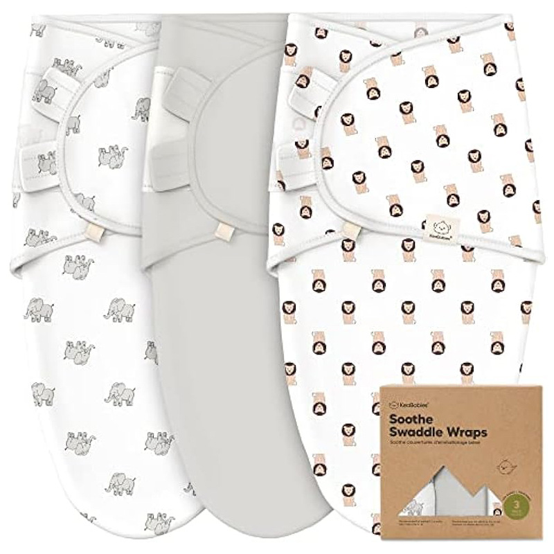 纯棉婴儿睡袋襁褓sleepsack swaddle秋冬a类外贸跨境批量定制详情图1