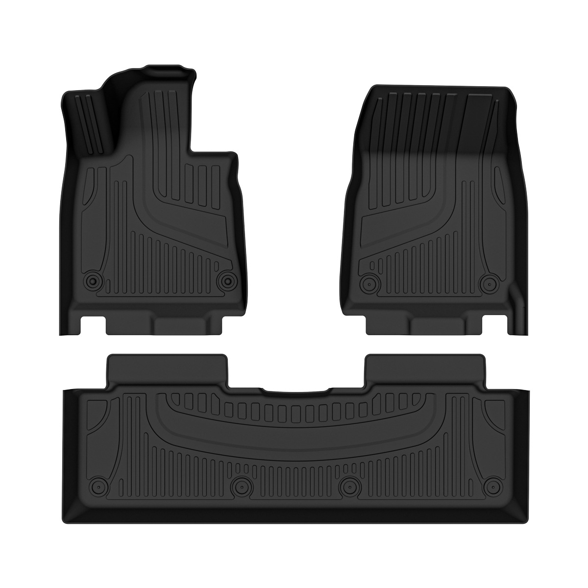 适用于24款小米su7跨境全天候环保无异味tpe专车专用汽车脚垫                            详情图1