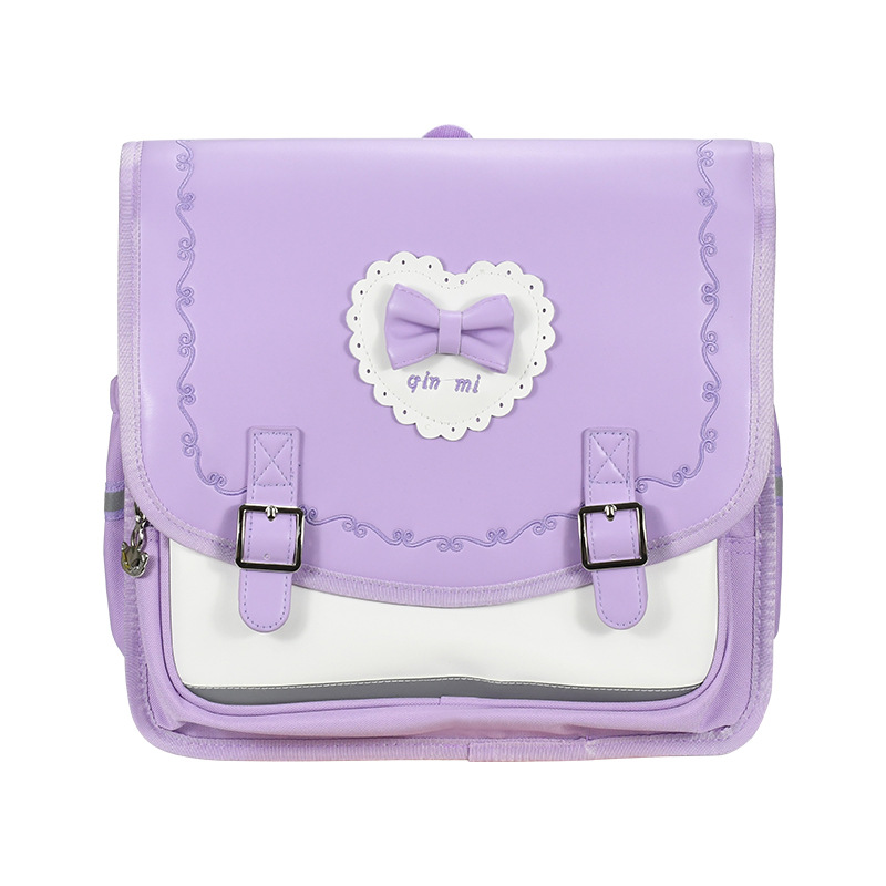 新款横板书包小学生儿童减负护脊时尚儿童背包详情图5