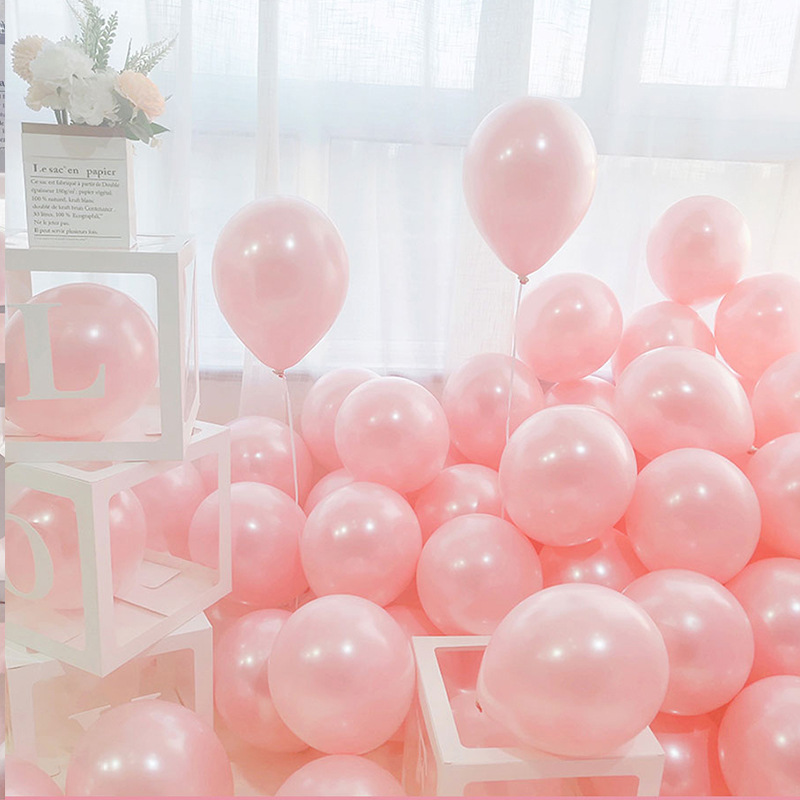 结婚气球粉色婚礼婚房宝宝生日礼物场景布置套装女孩新房装饰气球详情图5