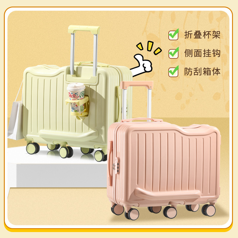 新款幼儿童骑行箱22寸可坐行李箱拉杆箱万向轮6轮旅行箱一件代发详情图3