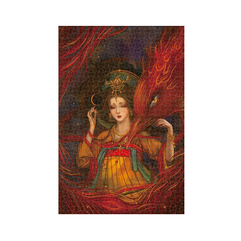 国潮拼图1000片木质玩具国风解压益智一千片文创木制拼图工厂批发详情图4