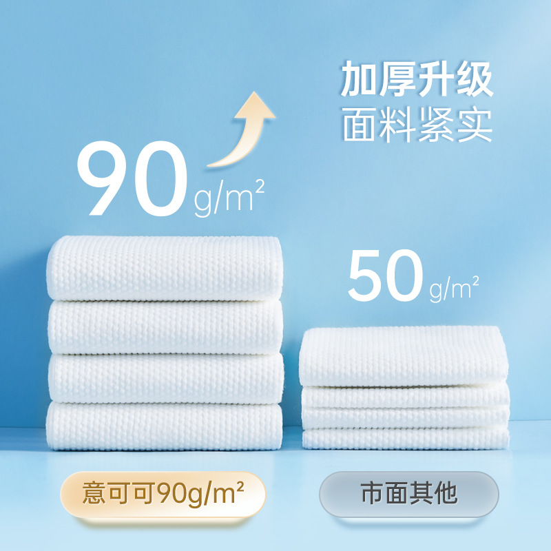 加厚一次性浴巾独立包装便携毛巾出差旅行酒店民宿棉柔洗浴巾详情图3