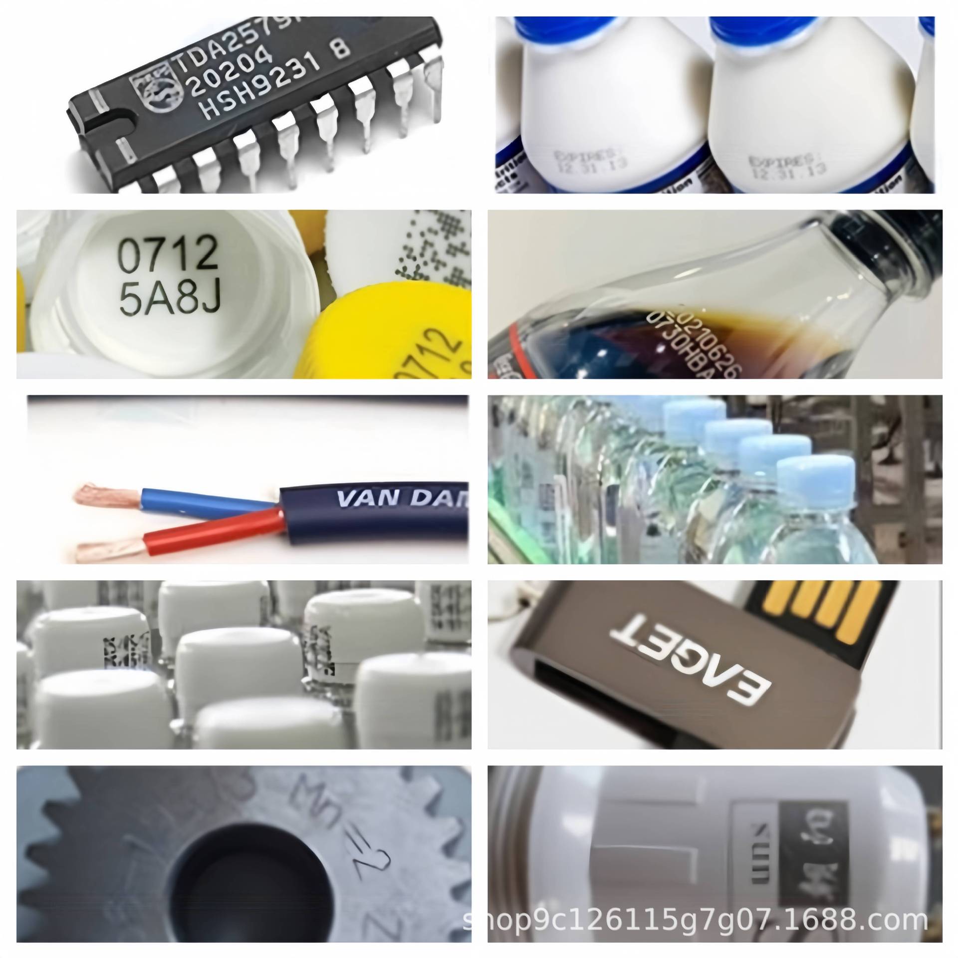 五金激光雕刻机金属刻字日期打码镭射全自动柜式光纤激光打标机详情图3