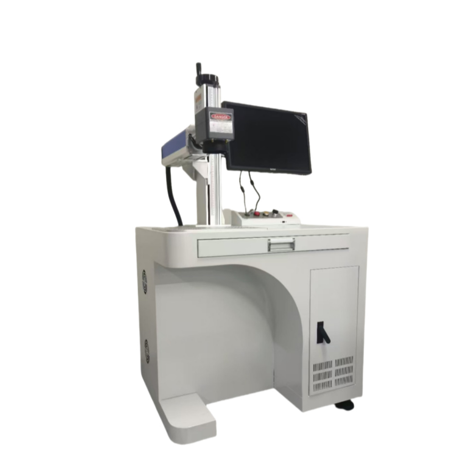 五金激光雕刻机金属刻字日期打码镭射全自动柜式光纤激光打标机详情图5